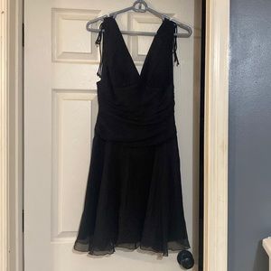 Flirty little black cocktail dress!
